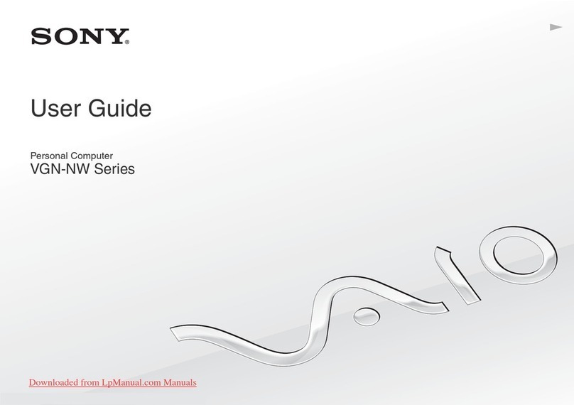 Sony VGN-NW Series User manual