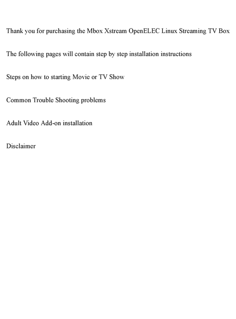 Mbox Xstream MBox installation instructions