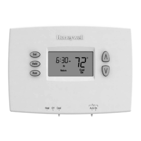 Honeywell RTHL2510 series User manual Honeywell RTHL2510 series User manual