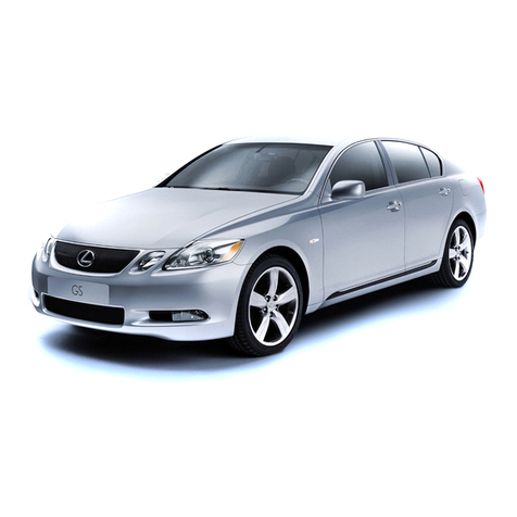 Lexus 2007 GS430 quick guide