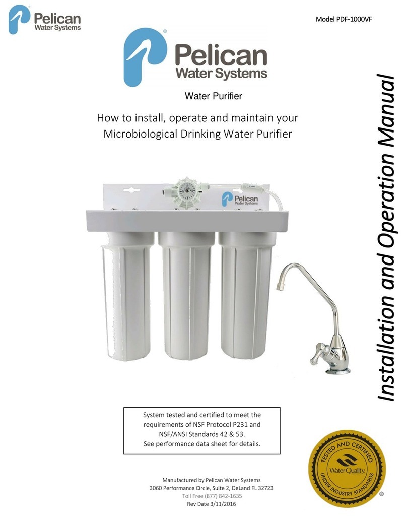 Pelican PDF-1000VF Installation and operation manual Pelican PDF-1000VF Installation and operation manual