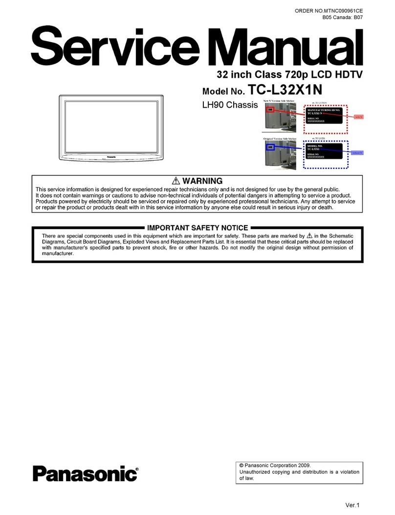Panasonic TC-L32X1N User manual