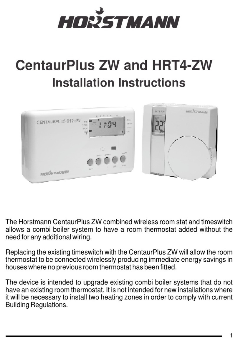 Horstmann CentaurPlus ZW User manual