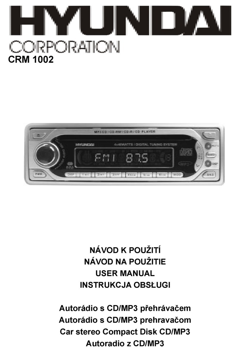 Hyundai CRM1002 user manual