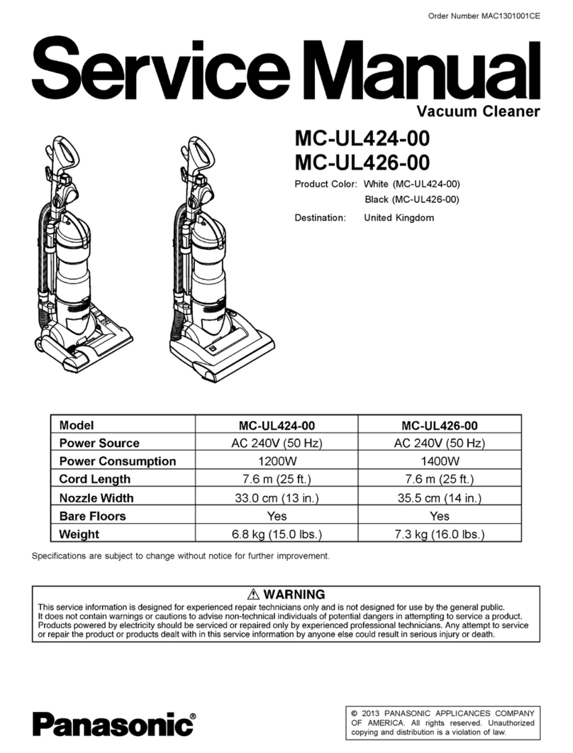 Panasonic MC-UL424-00 User manual