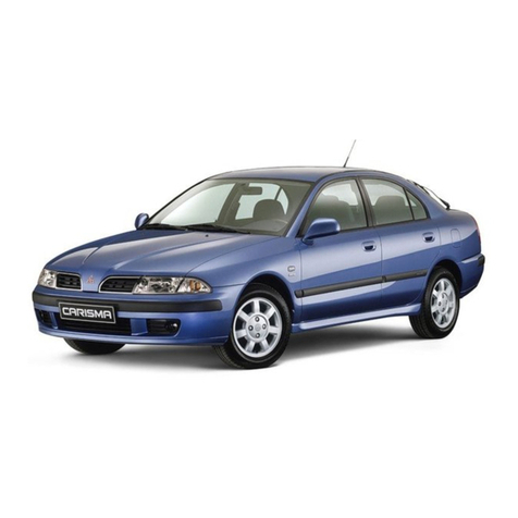 Mitsubishi Carisma User manual Mitsubishi Carisma User manual