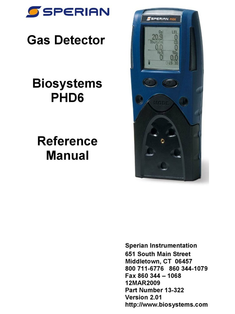 Sperian PHD6 Reference manual