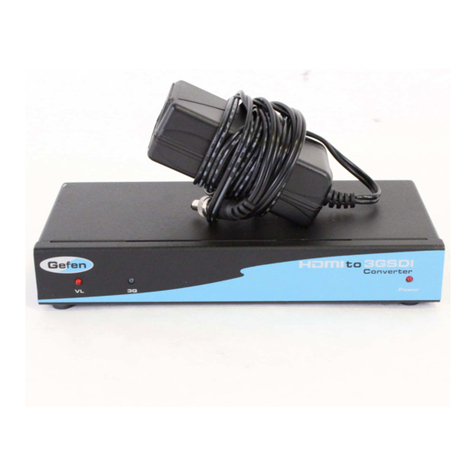 Gefen EXT-HDMI1.3-2-3GSDI user manual