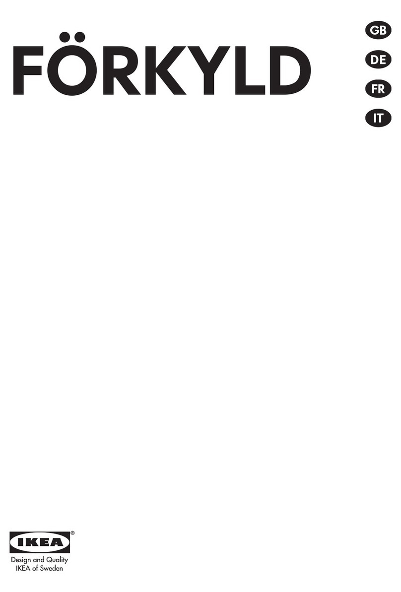IKEA FÖRKYLD User manual