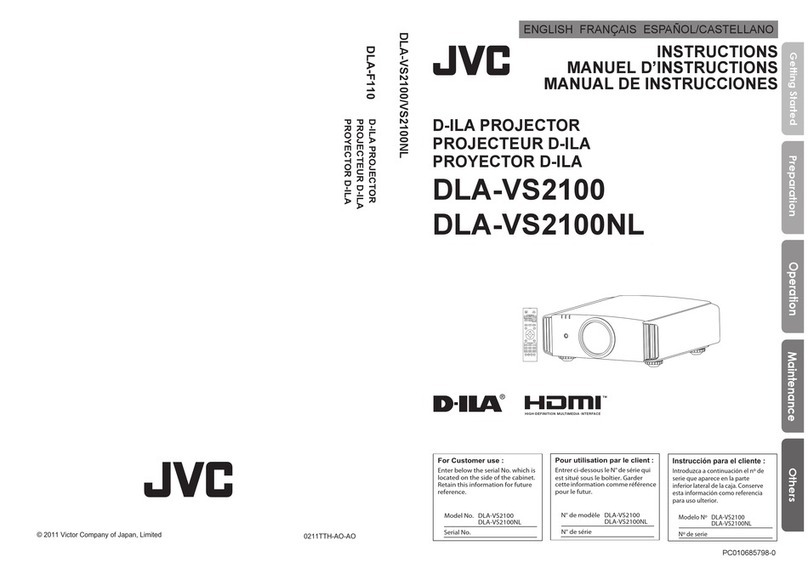 JVC DLA-VS2100 User manual