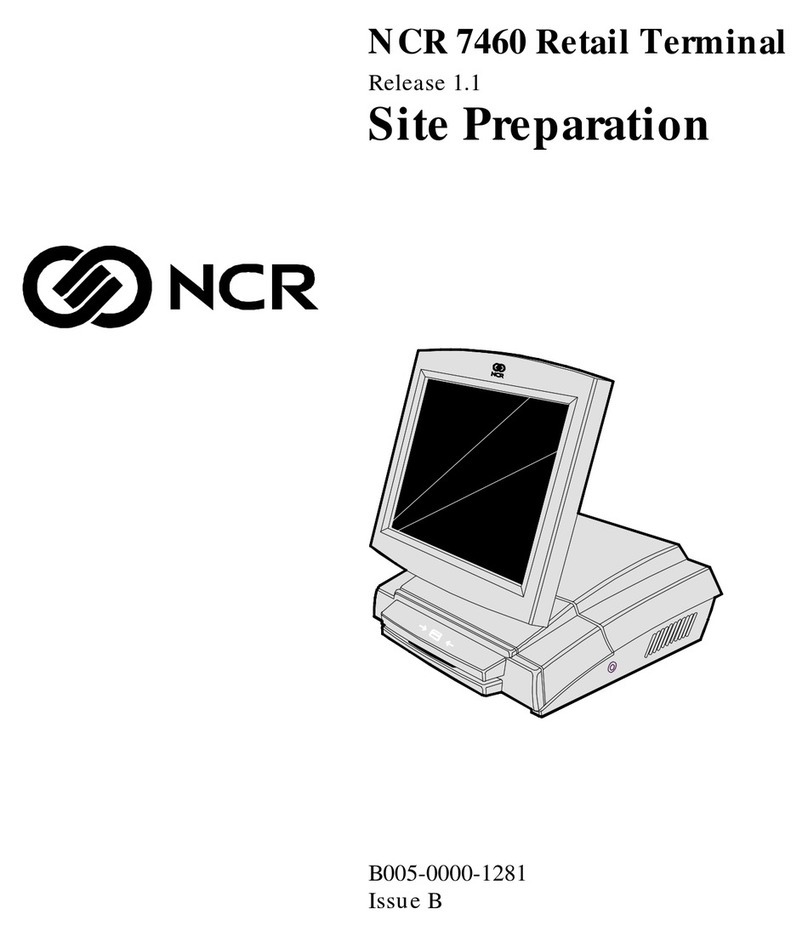NCR 7460 User manual NCR 7460 User manual