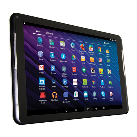 NuVision TM101A550L User manual
