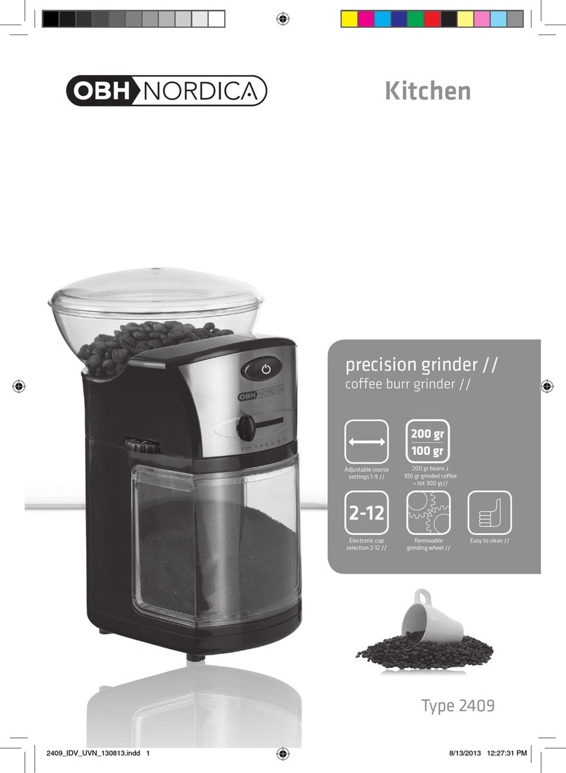 OBH Nordica 2409 manual