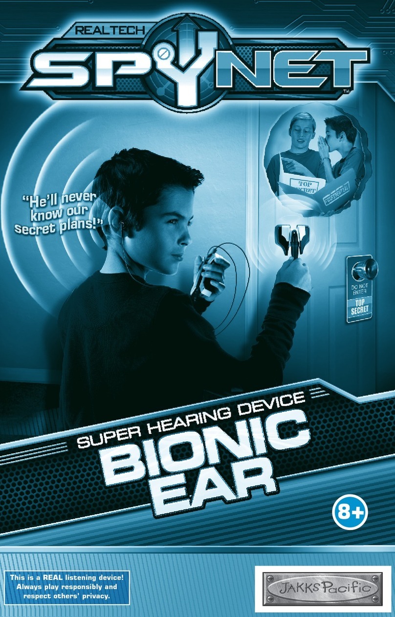 SpyNet BionicEar User manual