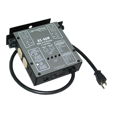 Lightronics AS-40M User manual