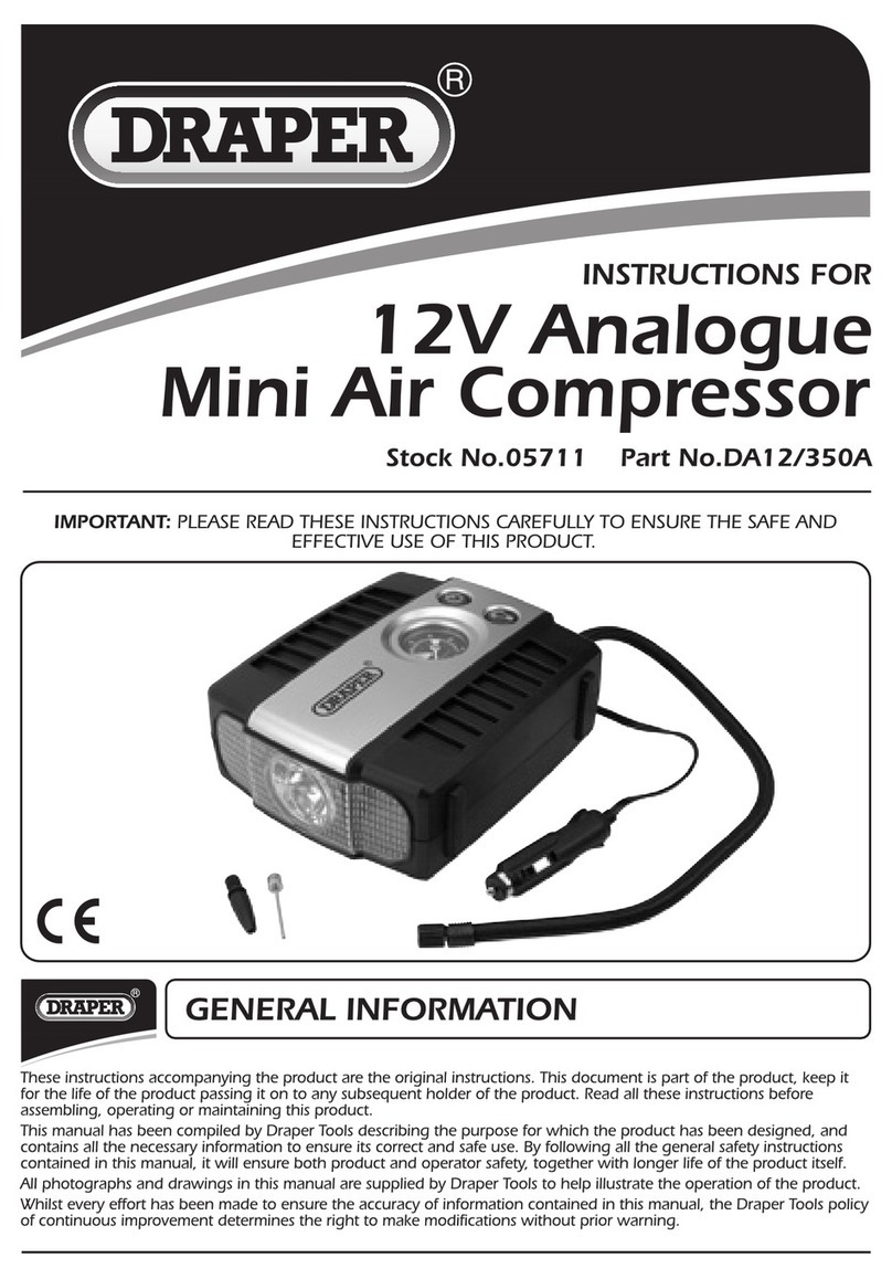 Draper 5711 instruction manual