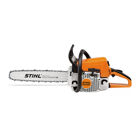 Stihl MS 250 User manual