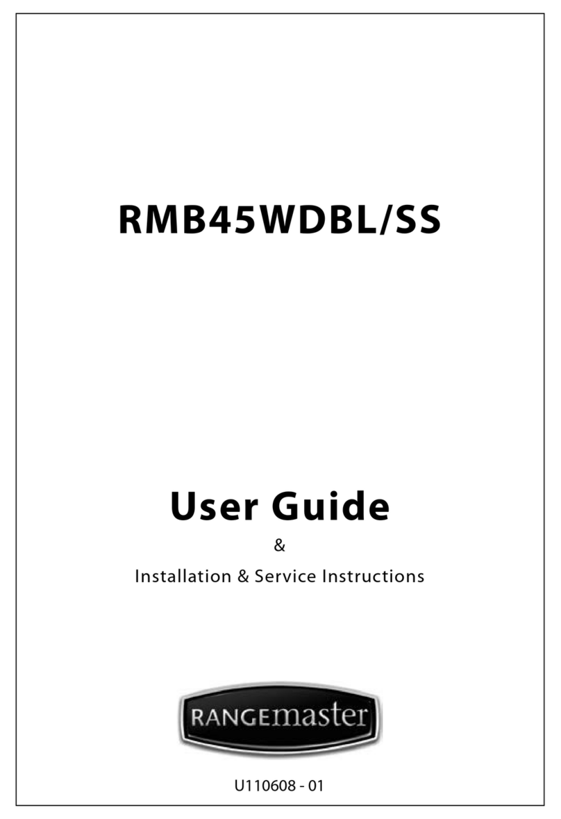 Range Master RMB45WDBL/SS user guide Range Master RMB45WDBL/SS user guide