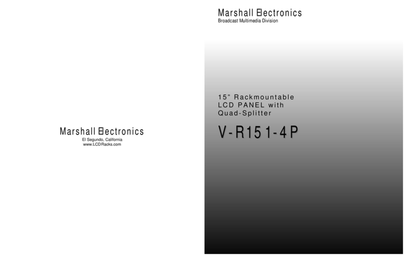 Marshall Electronics V-R151-4P User manual