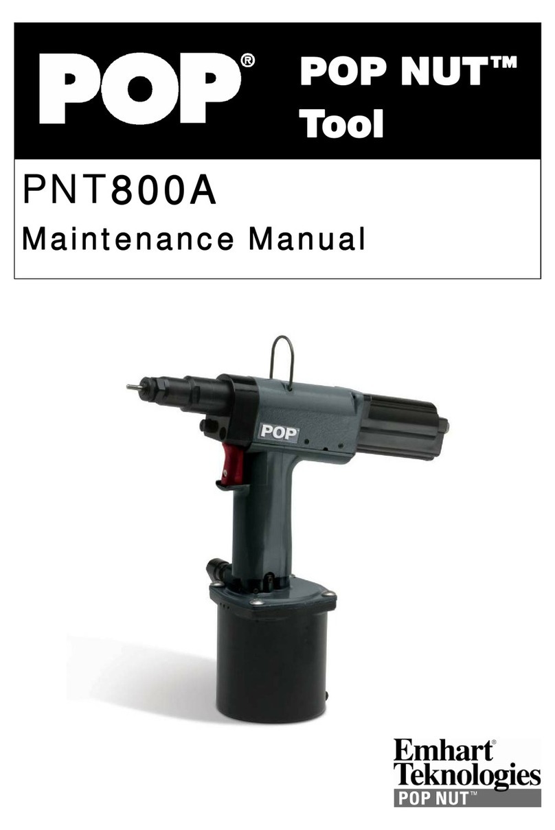 Emhart pop nut pnt800a Maintenance manual