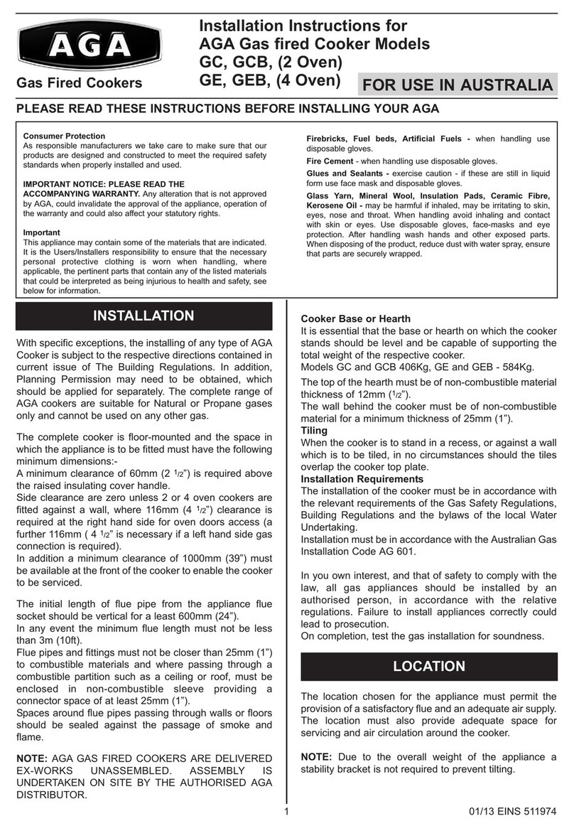 AGA GC User manual