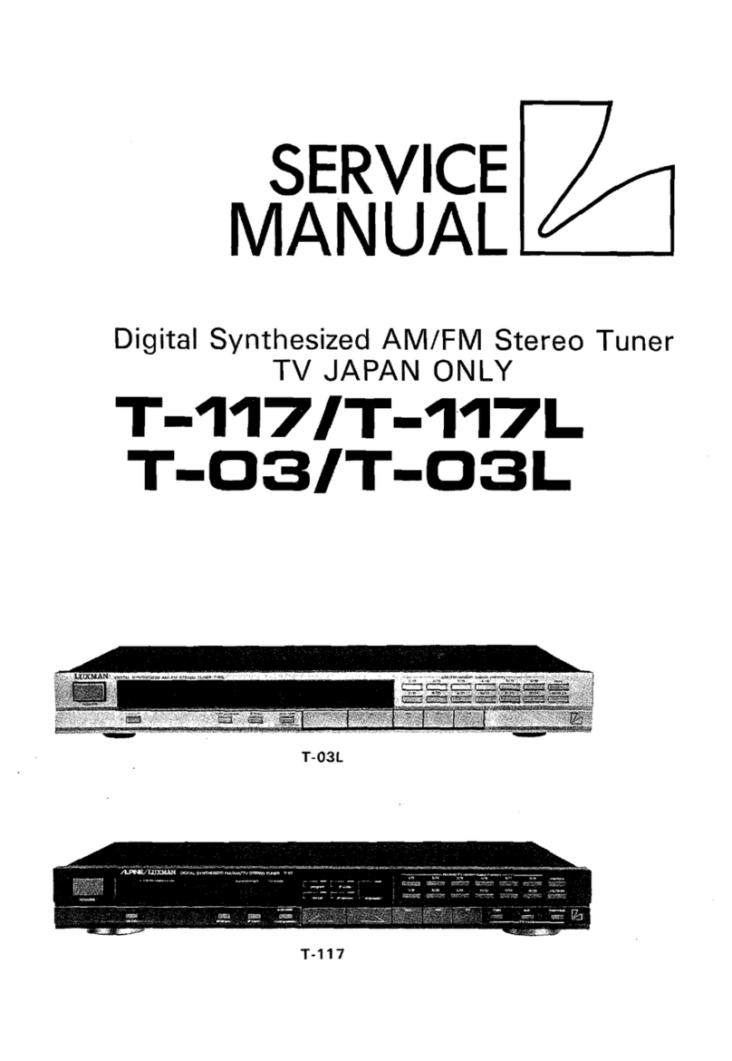 Luxman T-117 Service manual
