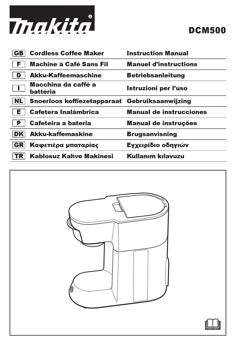 Makita DCM500 User manual