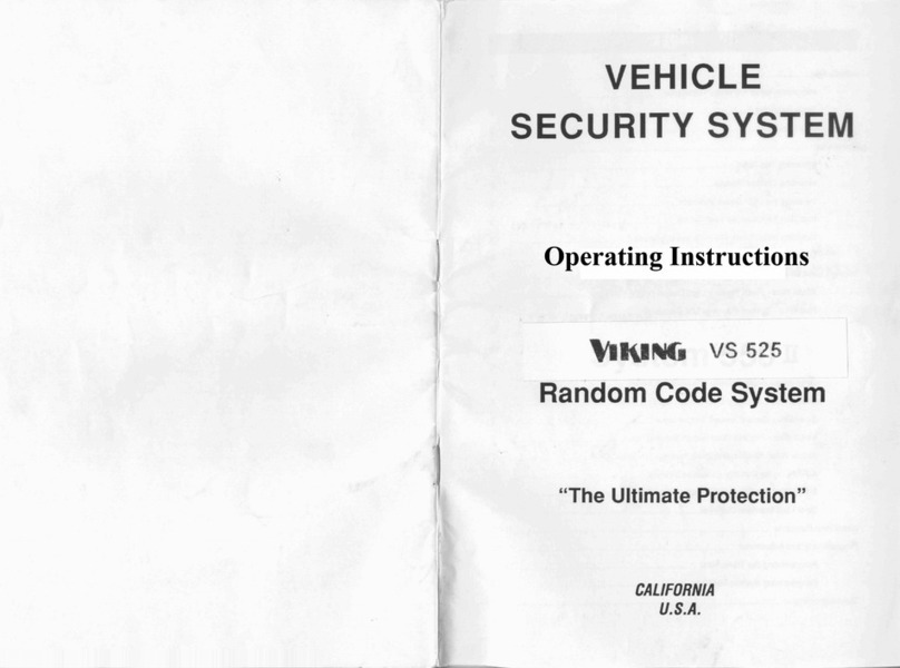 Viking VS 525 operating instructions