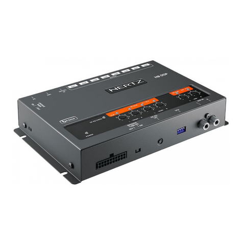 Hertz H8 DSP user manual