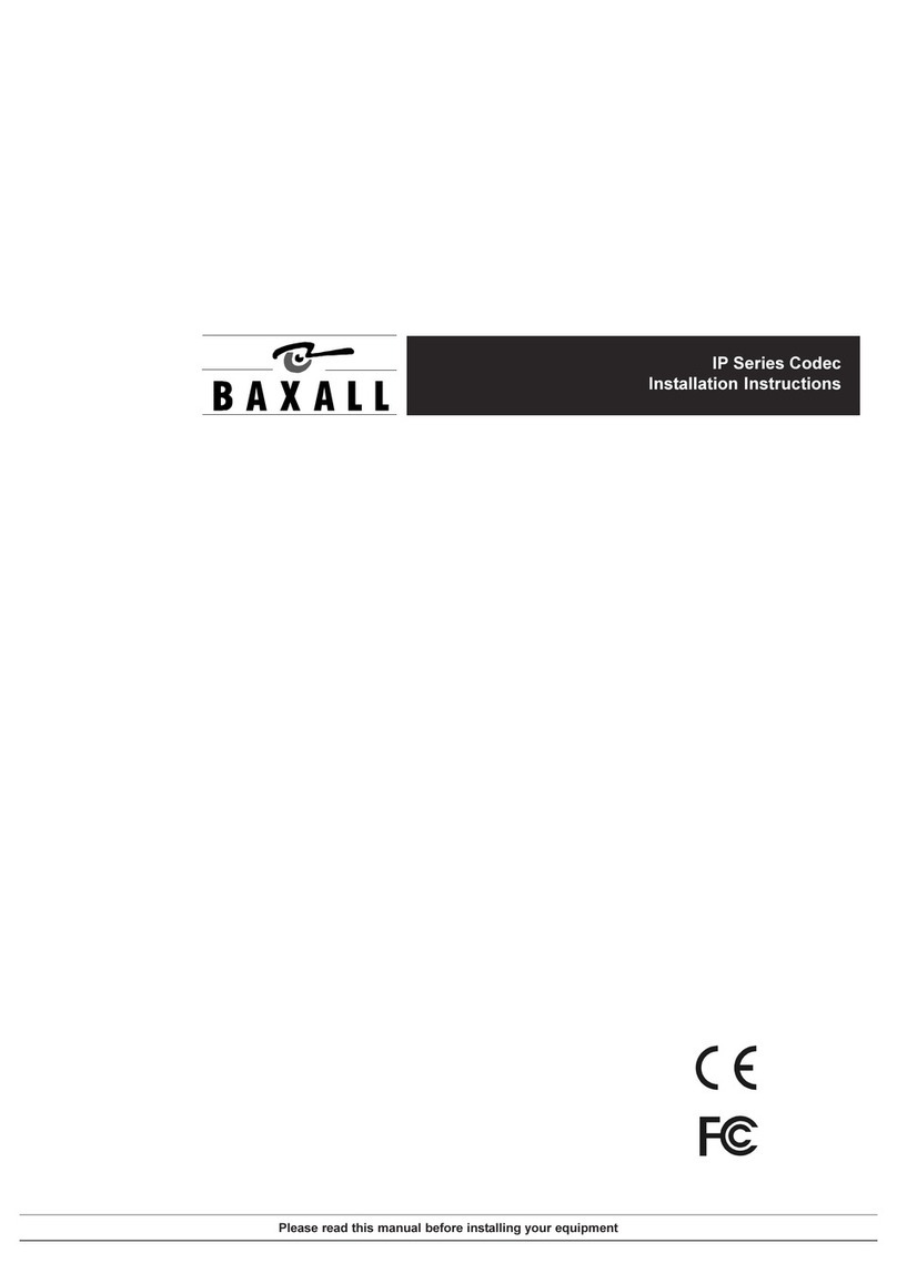 Baxall IP-ENC1-R installation instructions