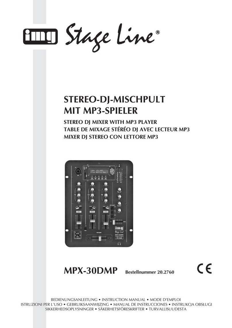 Stageline MPX-30DMP User manual