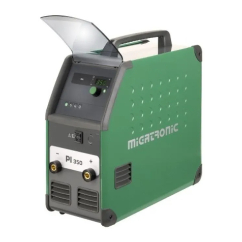 Migatronic PI 250 MMA instruction manual