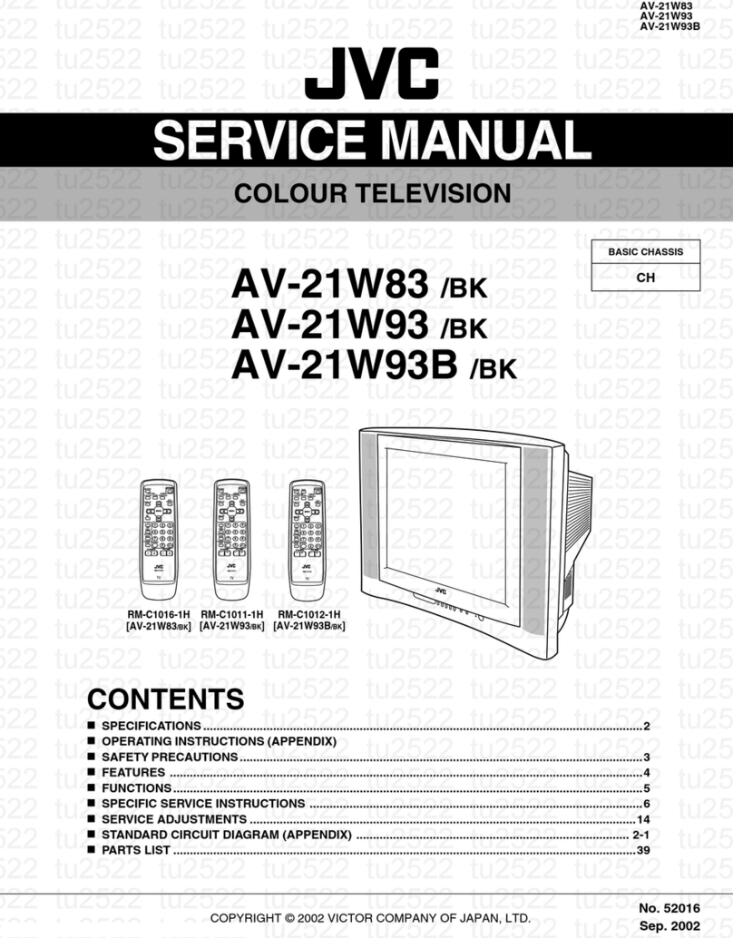 JVC AV-21W83 User manual