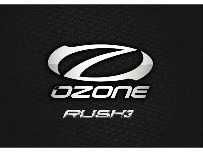Ozone Rush 3 Pilot's manual