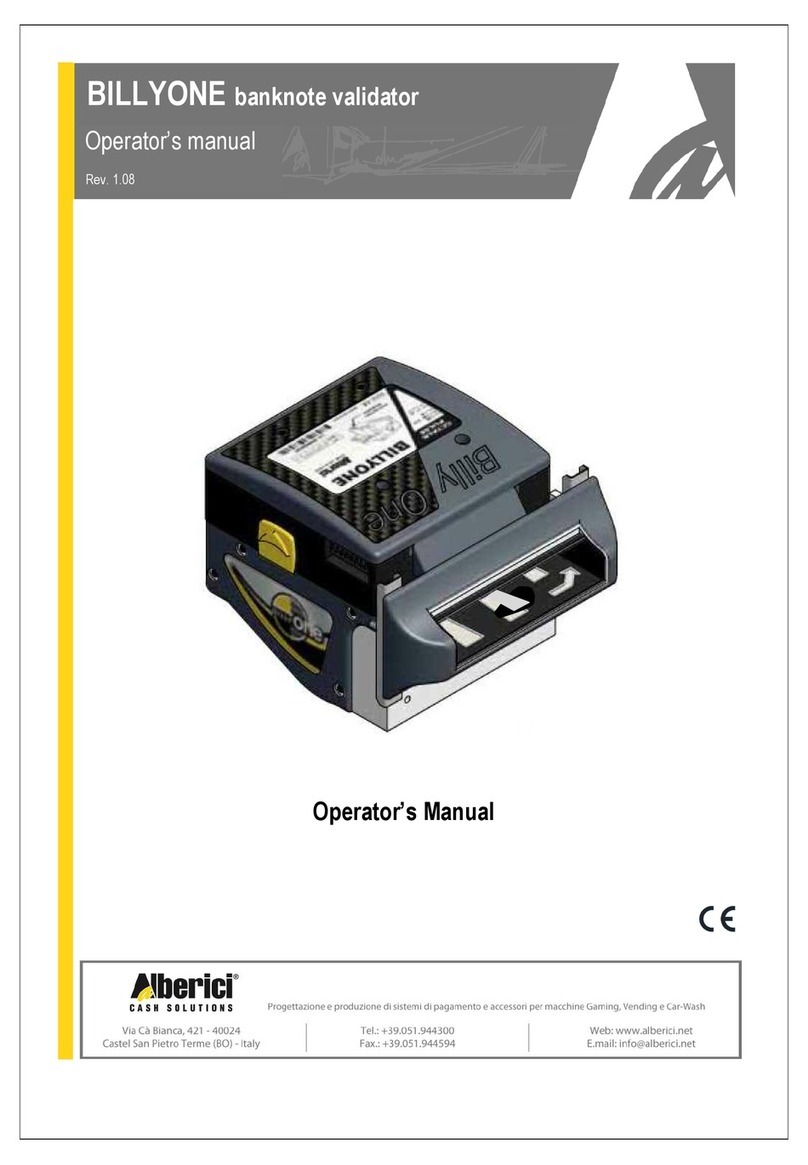 Alberici billyone Operator's manual