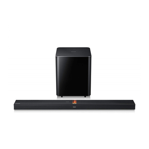 Samsung Crystal Surround Air Track HW-F750 User manual