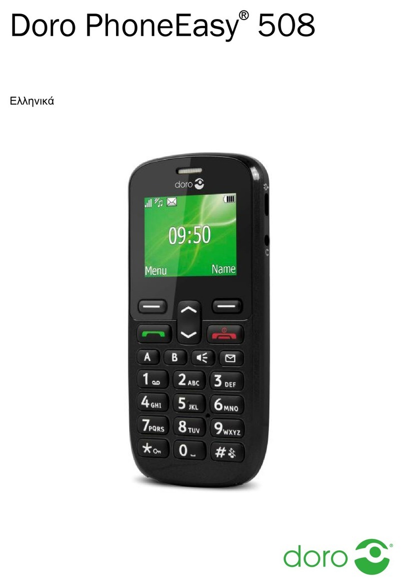 Doro PhoneEasy 508 User manual
