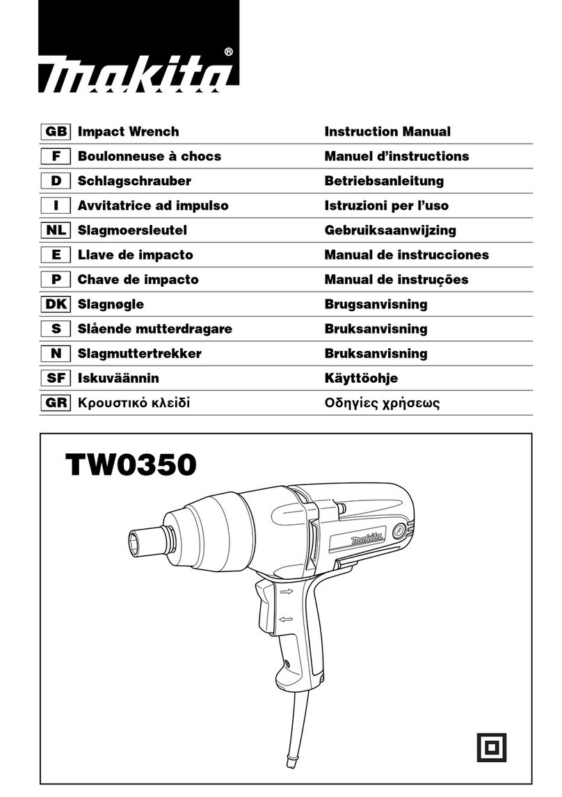 Makita TW0350 User manual