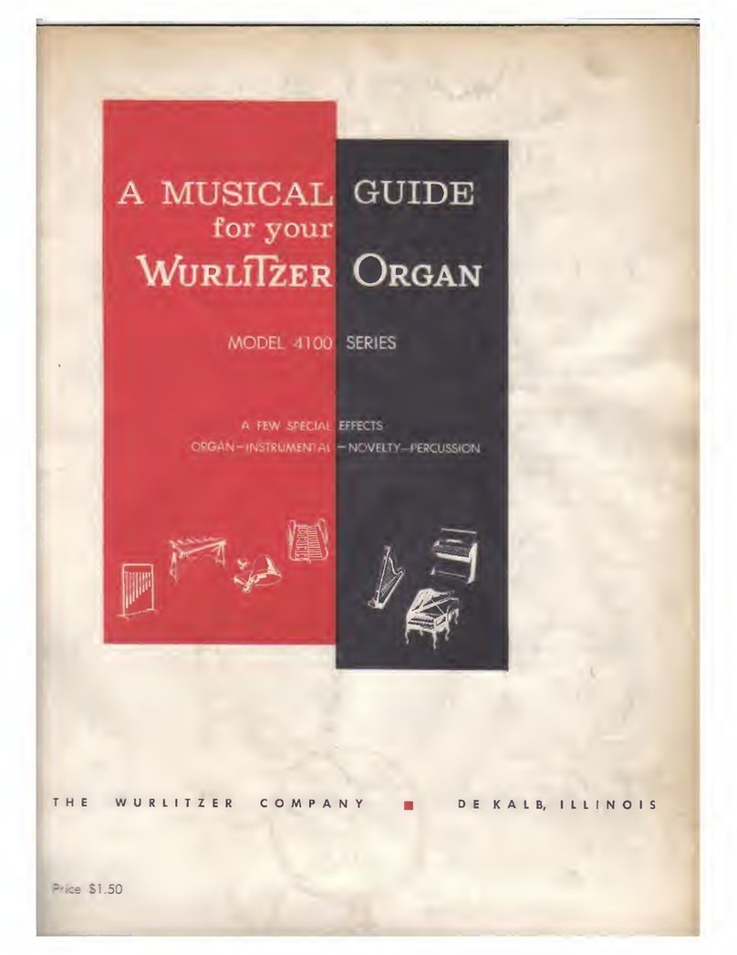 Wurlitzer 4100 series Guide