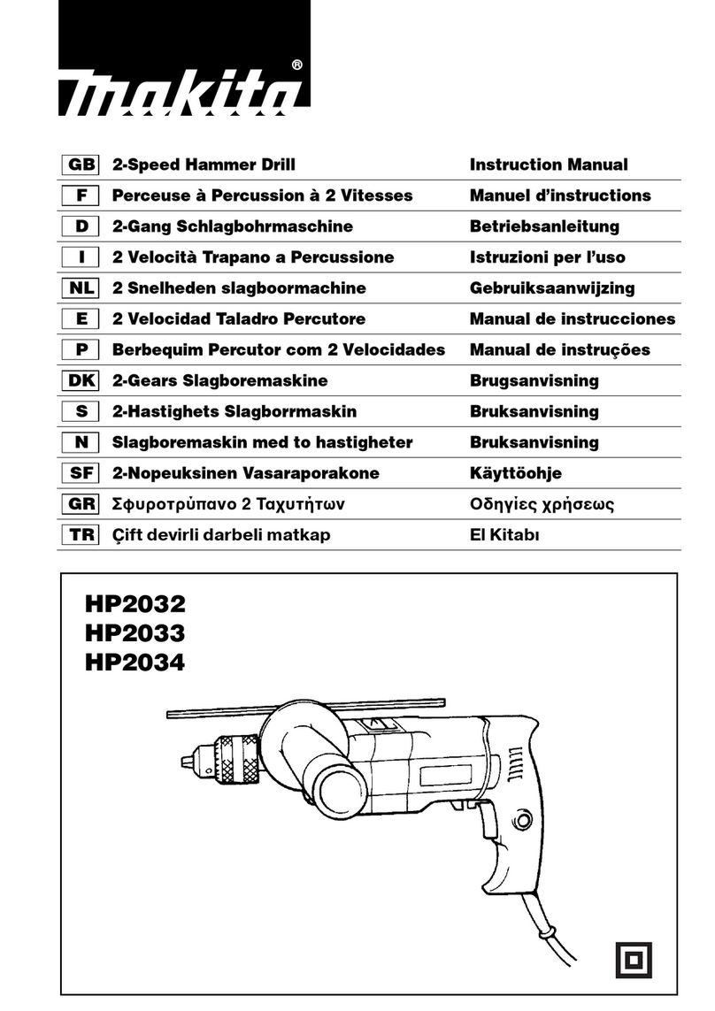 Makita HP2032 User manual