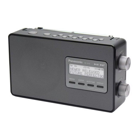 Panasonic RF-D10EB User manual Panasonic RF-D10EB User manual