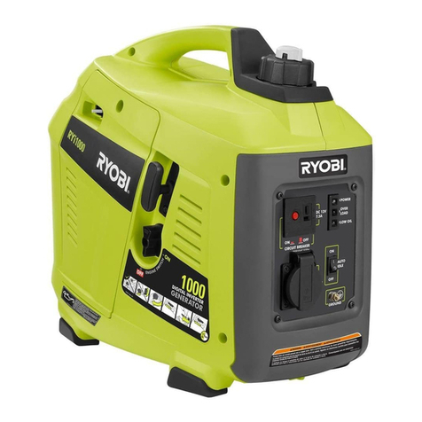 Ryobi RYI1000 User manual