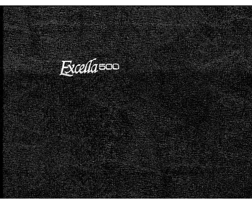 Airstream 1975 Excella 500 owner's manual