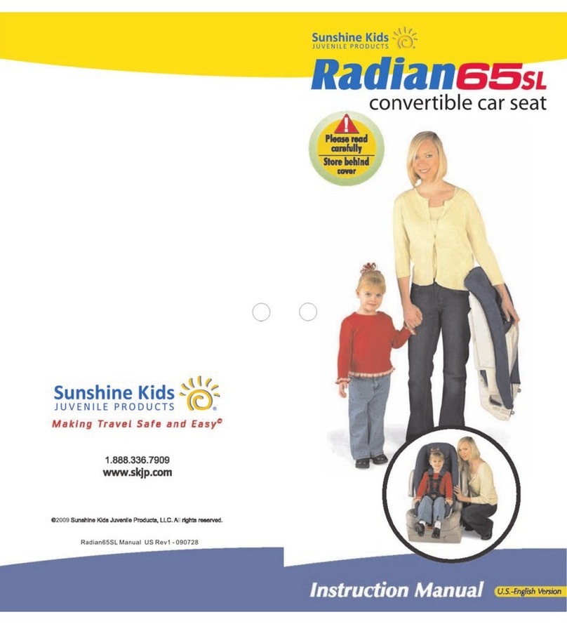 Sunshine Kids Radian65SL instruction manual
