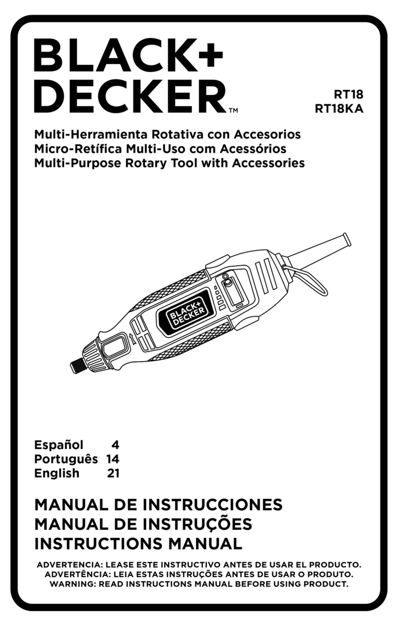 Black & Decker RT18 User manual