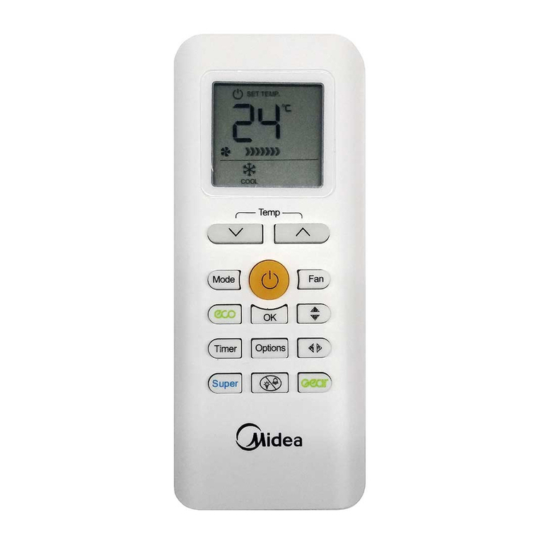 MIDEA BLANC RG70A/BGEF User manual
