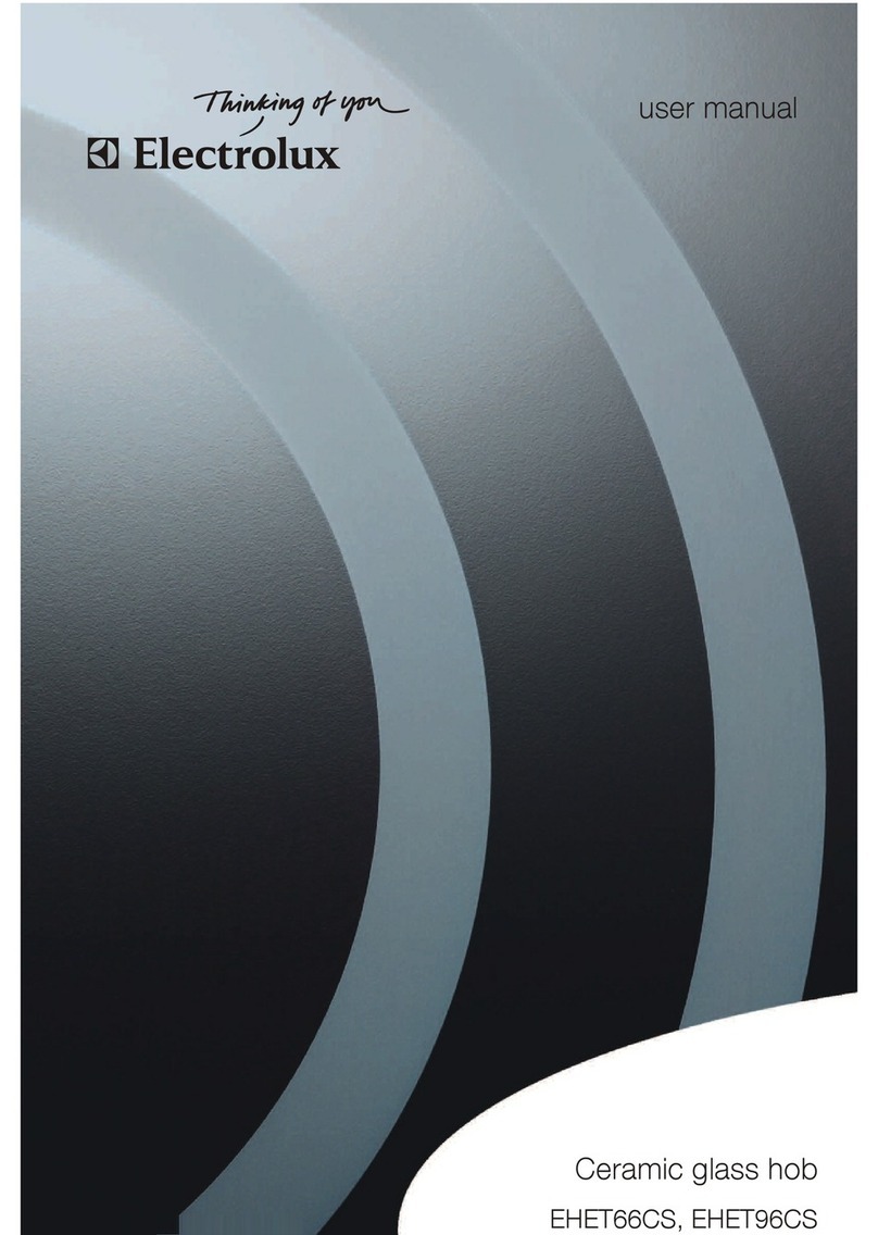 Electrolux EHET66CS User manual