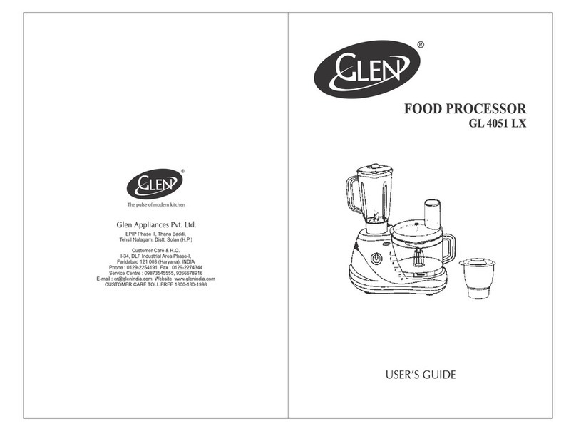 Glen GL 4051 LX User manual