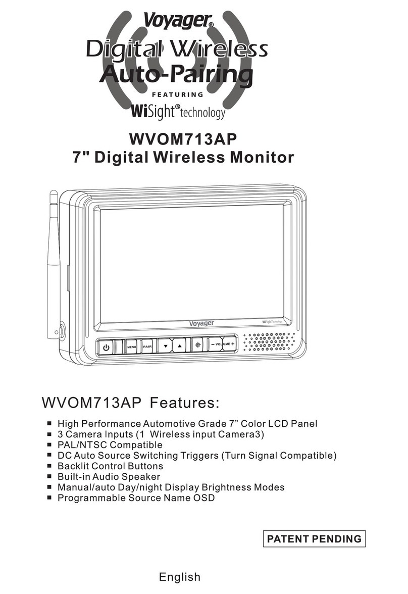 Voyager WVOM713AP User manual