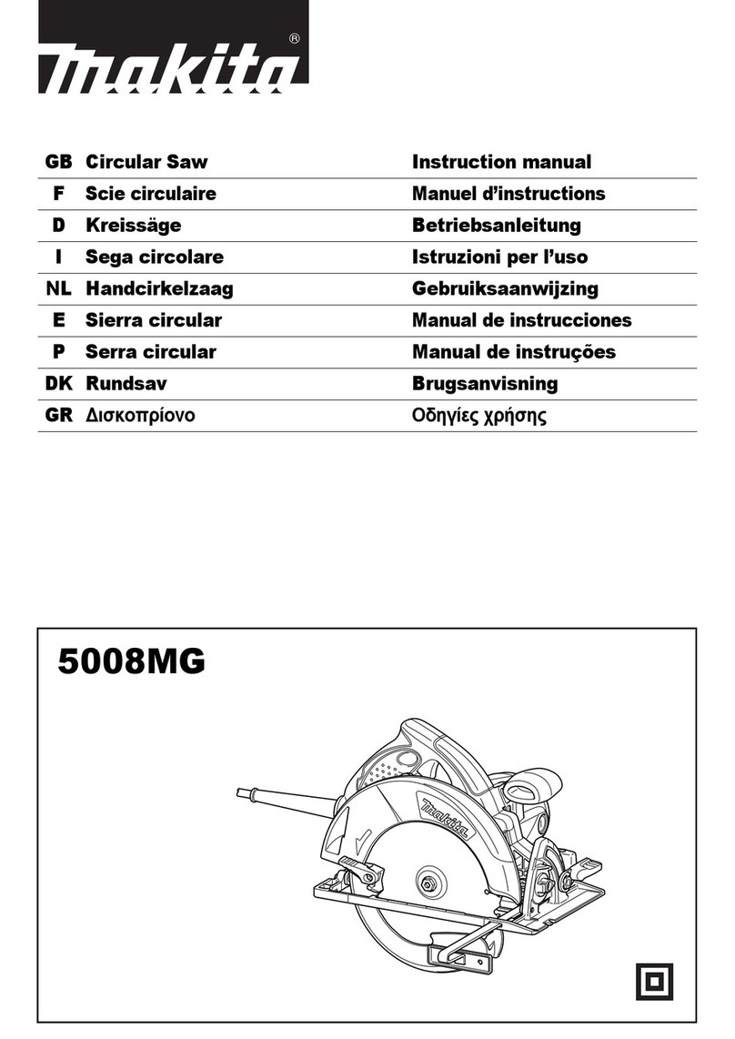 Makita 5008MG User manual